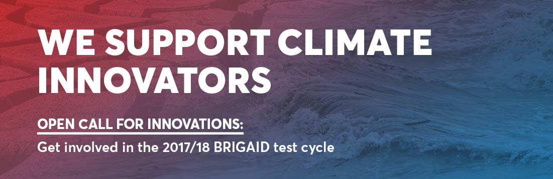 Open call for innovations: 2017/18 BRIGAID test cycle